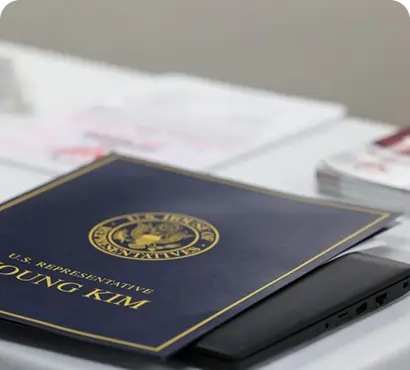 Rep Young Kim - Veterans Resource  Fair Aug. 2024